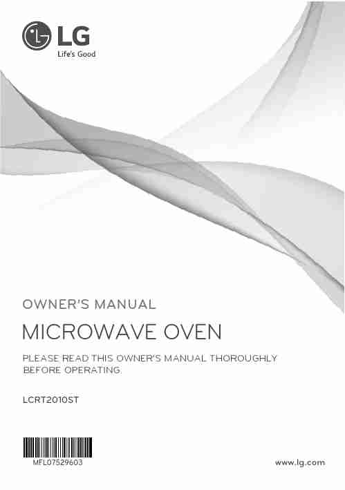 LG Electronics Microwave Oven LCRT2010ST-page_pdf